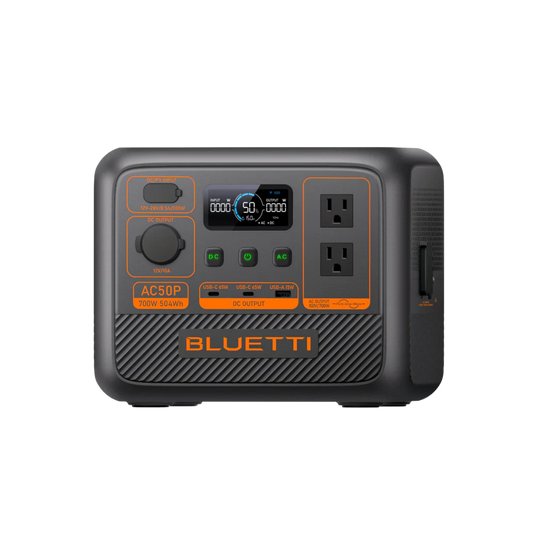 BLUETTI AC50P Solar Portable Power Station/Solar Generator  | 700W 448Wh
