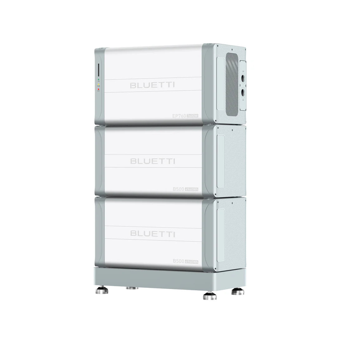Everglow Tech BLUETTI EP760 + 2*B500 Home Battery Backup for residencial