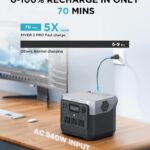 EcoFlow RIVER 2 Pro – Portable Power Station (800W, 768Wh) – ZMR620-B-UK