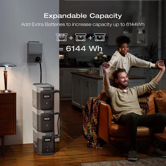 EcoFlow Smart Extra Battery for DELTA 2 MAX Power Station (2048Wh) – EFDELTA2MaxEB