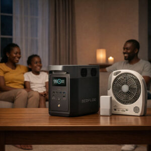 EcoFlow DELTA 2 BLACK E980 – Portable Power Station (500W, 980Wh) with FREE GIFTS – EFE980-UK